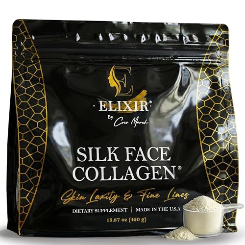 Elixir By Coco March Silk Face Collagen 1587 Oz 14G