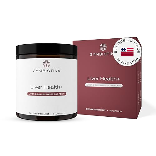 Cymbiotika Liver Supplement With Vitamins & Herbs For Liver Support Health 84 Capsules