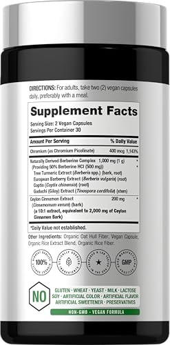 Horbaach Berberine Complex Supplement