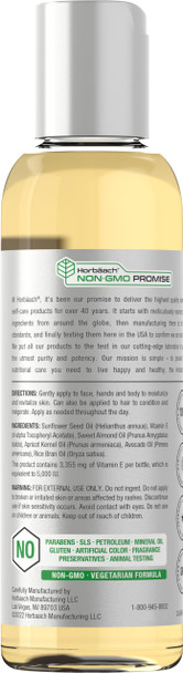 Horbaach Vitamin E Oil 8 Oz 5000 Iu