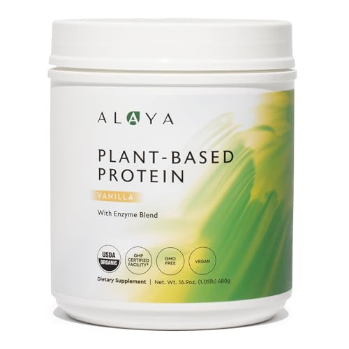 Alaya Naturals Organic Plant Based Protein Powder