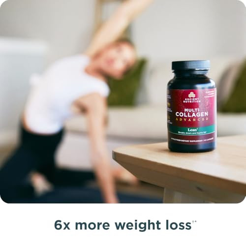 Ancient Nutrition Multi Collagen Advanced Lean With Probiotics Hydrolyzed Collagen Peptides Supports 90 Count