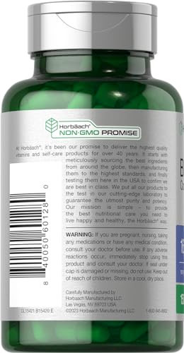 Horbaach Blueberry Concentrate Extract Supplement 150 Capsules