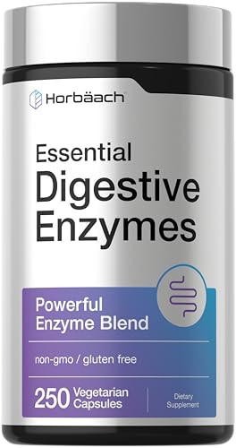 Horbaach Essential Digestive Enzymes 250 Capsules