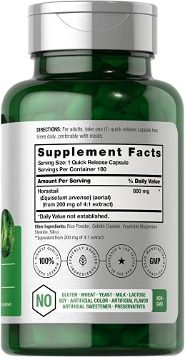 Horbaach Horsetail Supplement 180 Capsules