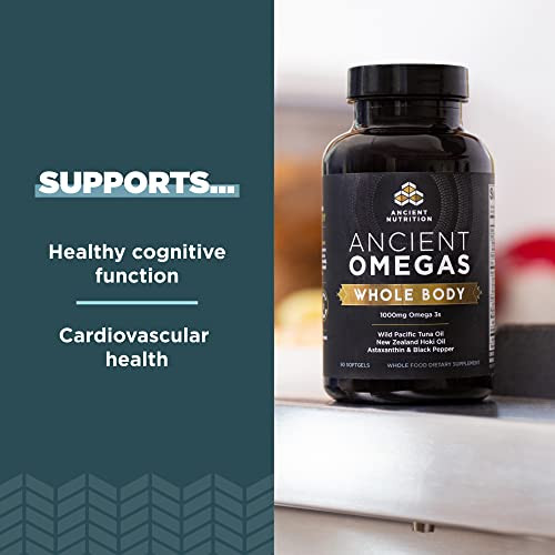 Ancient Nutrition Omegas Whole Body 90 Capsules