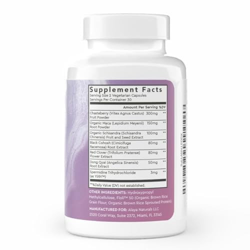 Alaya Naturals Menopause Support