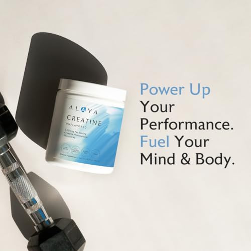 Alaya Naturals Micronized Creatine Monohydrate Powder 5 G