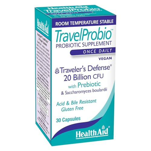 Healthaid Travelprobio 20'billion'cfu Probiotic