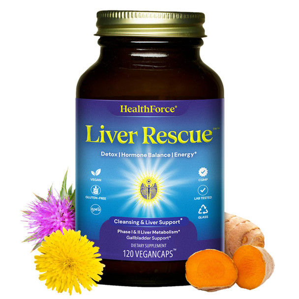 Healthforce Superfoods Liver Rescue 120 Capsules