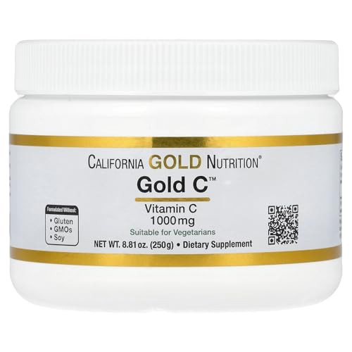 California Gold Nutrition C Powder Usp Grade Vitamin C Powder 881 Oz 1000 Mg