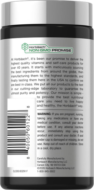 Horbaach Ginger Root Extract Supplement 150 Capsules