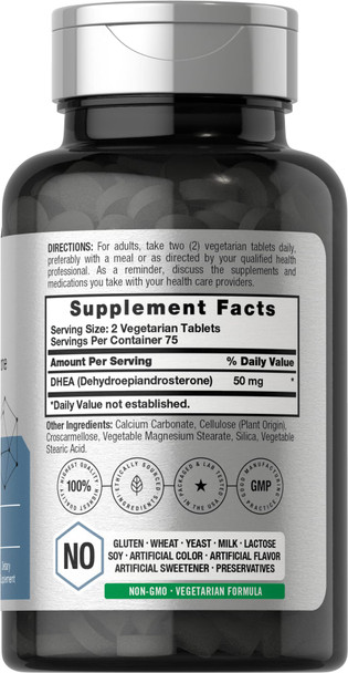 Horbaach Dhea 150 Tablets 50Mg