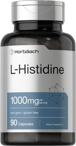 Horbaach L Histidine 90 Capsules 1000Mg