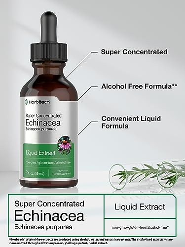 Horbaach Echinacea Drops Herb Tincture 2 Fl Oz