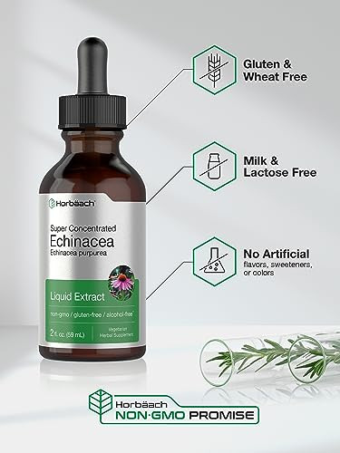 Horbaach Echinacea Drops Herb Tincture 2 Fl Oz