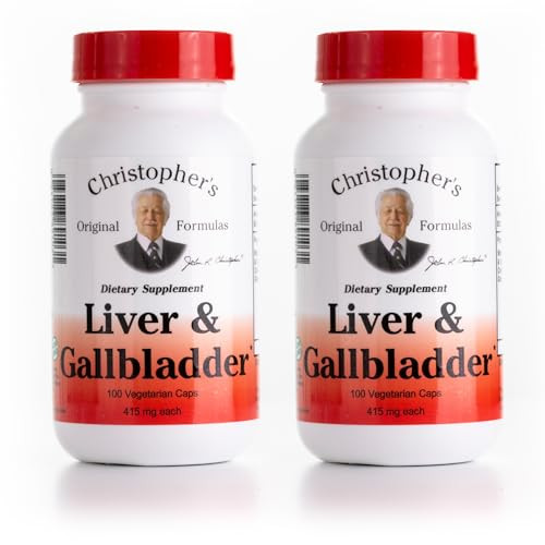 Christopher's Original Formulas Liver & Gallbladder Formula Capsules Pack Of 2