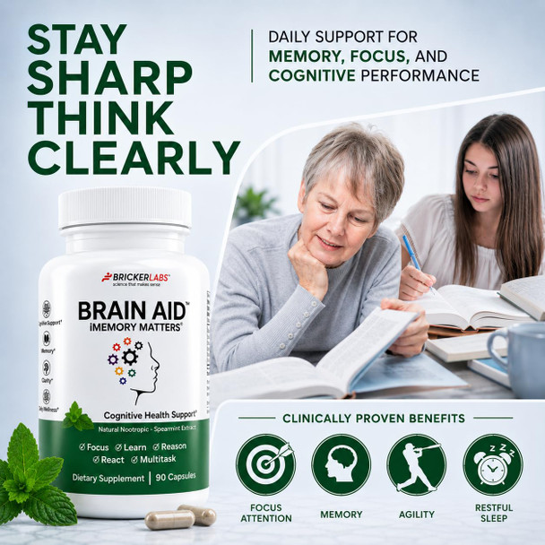 Bricker Labs Brain Aid Memory Matters