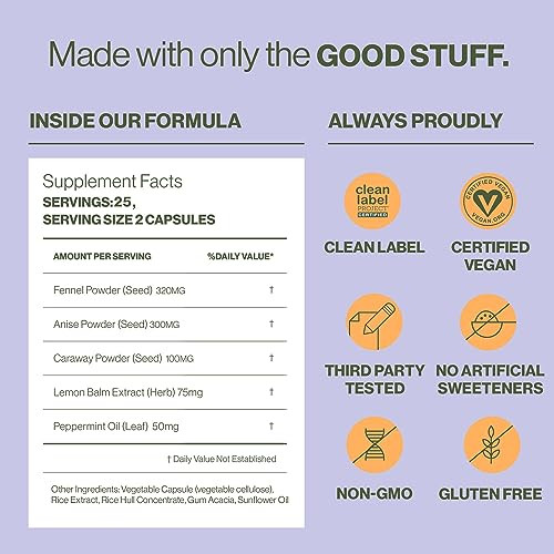 Hilma Natural Gas + Bloating Relief And Occasional Heartburn + Indigestion