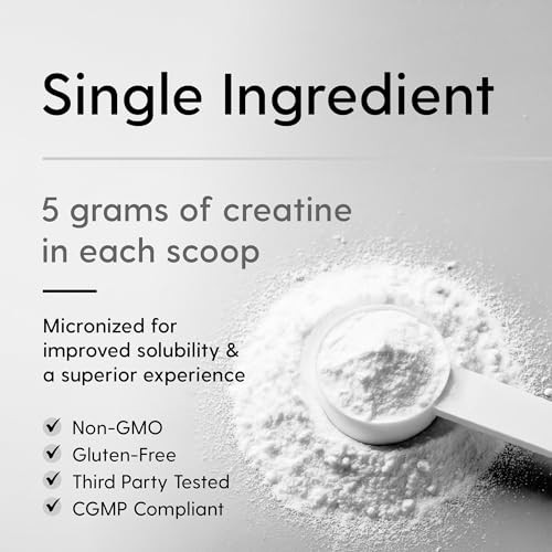 Hearthy Foods Creatine Monohydrate Micronized Powder 100 Servings 500G