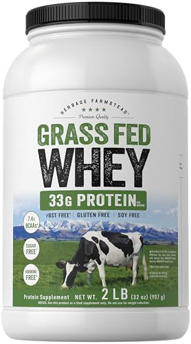 Carlyle Grass Fed Whey Protein Powder 33G