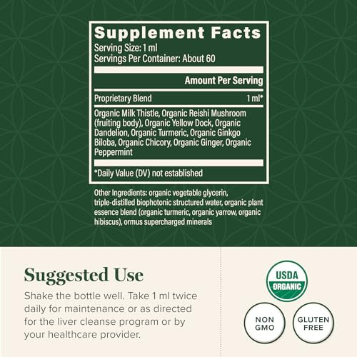 Global Healing Center Liver Health 2 Fl Oz