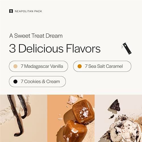 Gainful Flavor Sticks For Unflavored Protein Powder Sweet Treat Variety Pack 14 Ct