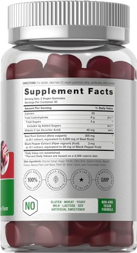 Horbaach Beet Root Gummies 100 Count