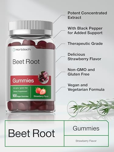 Horbaach Beet Root Gummies 100 Count
