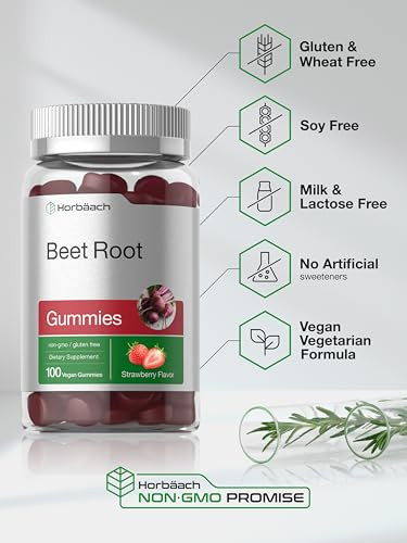 Horbaach Beet Root Gummies 100 Count