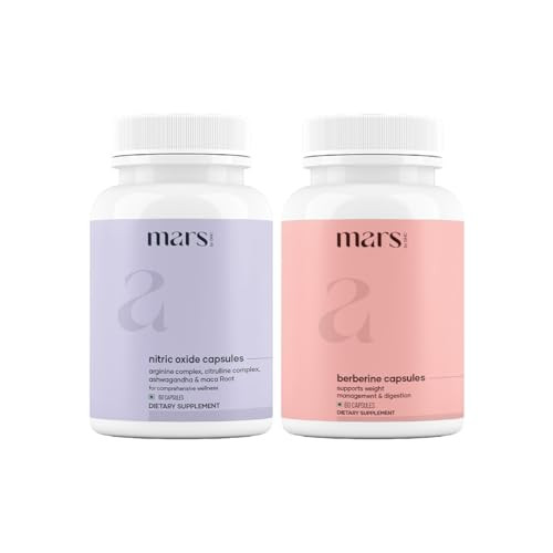 Mars By Ghc Nitroburn Combo: Powered By Nitric Oxide & Himalayan Berberine 120 Capsules Pack Of 1