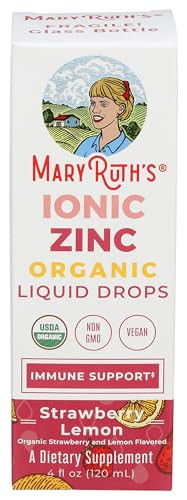 Maryruth's Mary Ruth's Ionic Zinc Strawberry Lemon Organic 4 Fl Oz