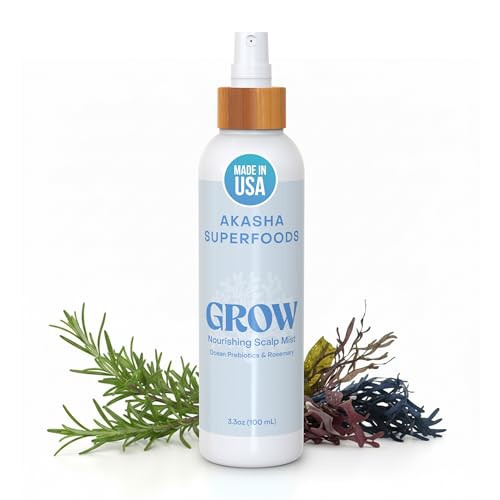 Akasha Superfoods Grow Nourishing Prebiotic Scalp Mist