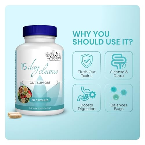 Mila Miamor 15 Day Cleanse 30 Capsules
