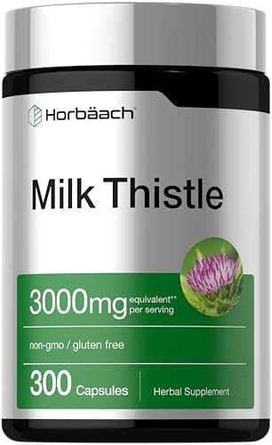 Horbaach Milk Thistle Supplement 300 Capsules