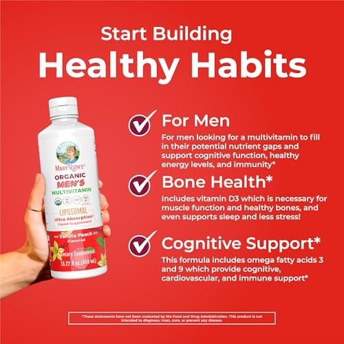 Maryruth's Multivitamin Liposomal For Men 1522 Fl Oz