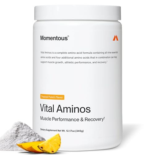 Momentous Vital Aminos Powder Supplement 30 Servings