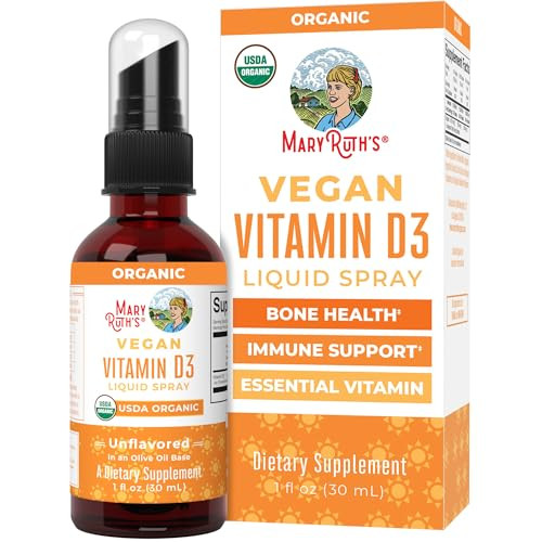 Maryruth's Organics Vitamin D Usda Organic 30 Servings