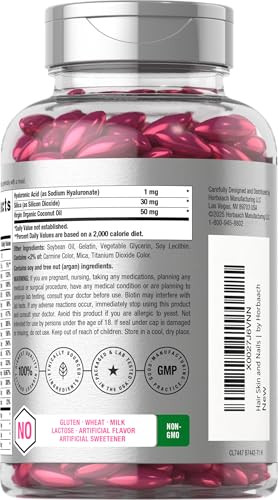Horbaach Hair Skin And Nails Vitamins 300 Softgels