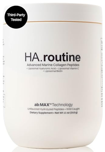 Haroutine Advanced Marine Collagen Peptides Powder + Liposomal Vitamin C Hyaluronic
