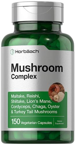 Horbaach Mushroom Complex Capsules 150 Count