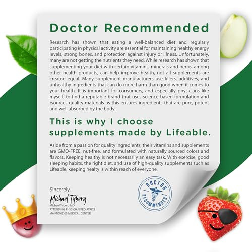 Lifeable Vitamin B Complex For Kids 90 Gummies