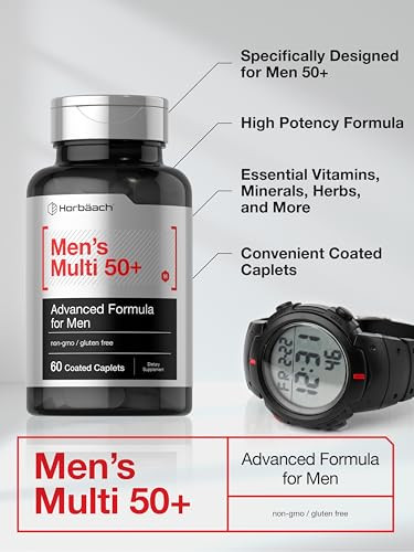 Horbaach Mens Multivitamins 50 Plus 60 Cap