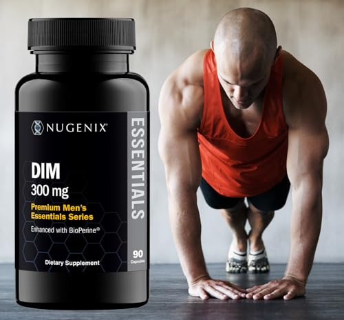Nugenix Essentials Dim Supplement Diindolylmethane & Bioperine For Hormone Balance 90 Capsules 305 Mg