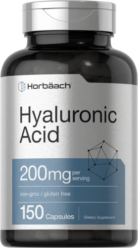 Horbaach Hyaluronic Acid Supplement 150 Capsules 200 Mg
