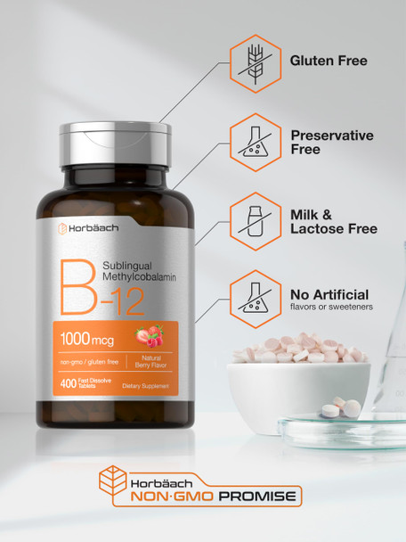 Horbaach Vitamin B12 Sublingual 1000 Mcg