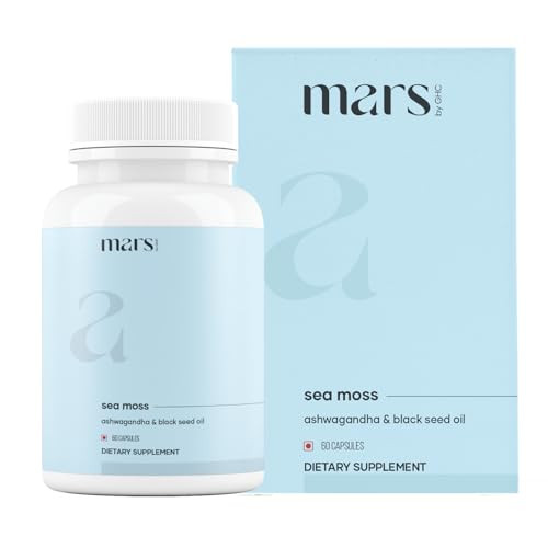 Mars By Ghc Surge Natural Sea Moss Caps (60N) Pack Of 1