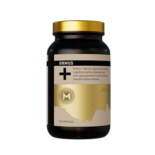 M Manna Vitality Ormus+ Capsules 60 Count 1000Mg