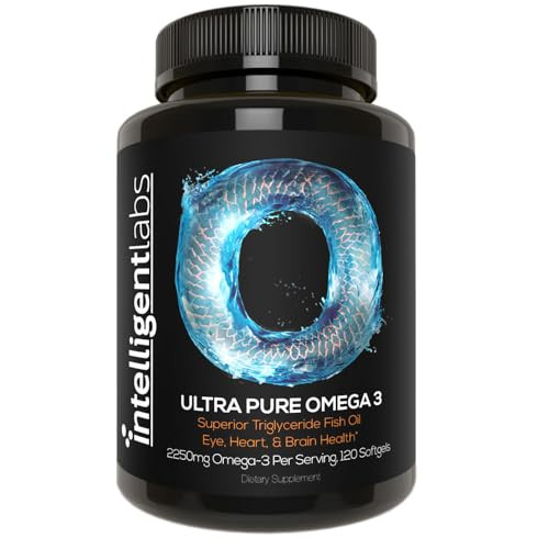 Intelligent Labs Triglyceride Omega 3 120 Softgels 2250Mg