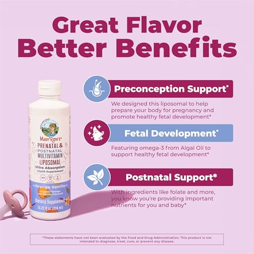Maryruth's Prenatal & Postnatal Multivitamin Liposomal 30 Servings
